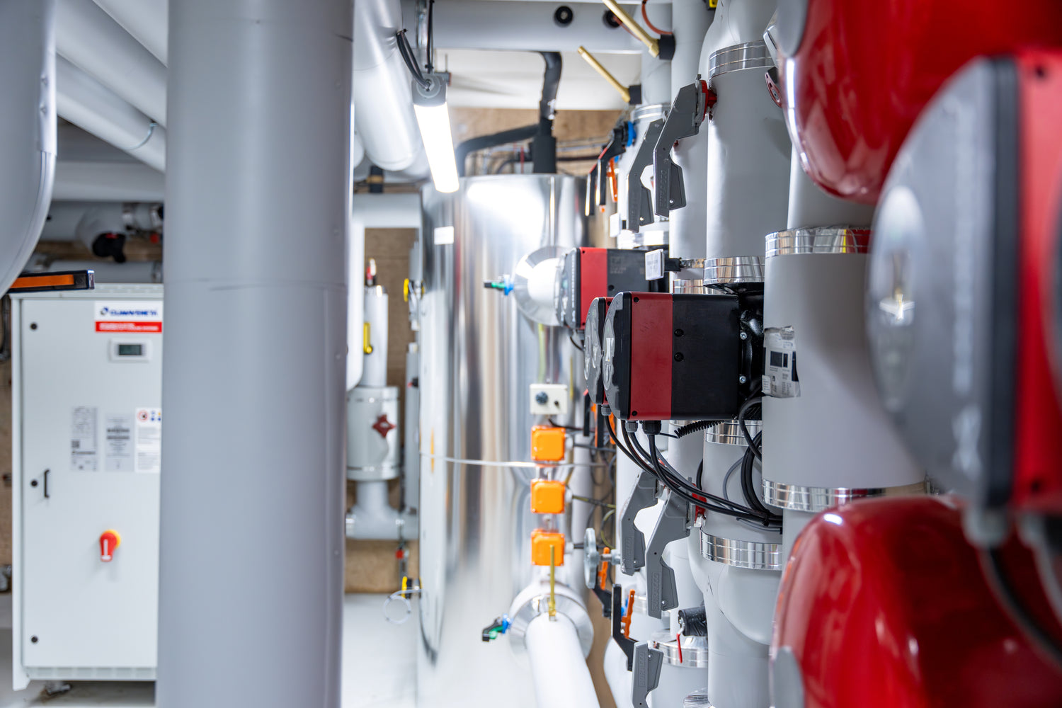 Water heater and plumbing