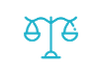 Balanced scales icon